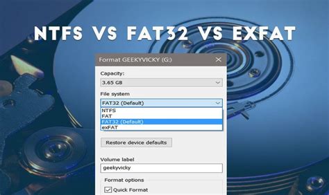 exfat the same as fat32